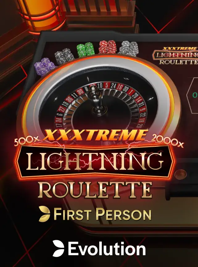 XXXtreme Lightning Roulette — extreme multipliers at 82JL